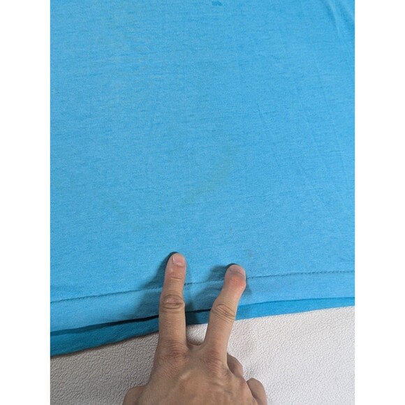 Vtg Gilley's Pasadena Texas Club Sleeveless Shirt 80s Double-Sided Single Stitch - Picture 11 of 12